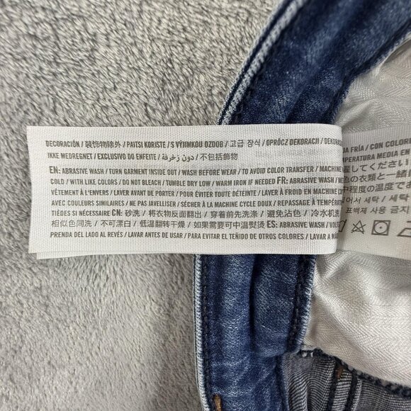 Abercrombie & Fitch Jeans Womens 26 2S Skinny Simone High Rise Ankle Button Fly - Picture 14 of 16